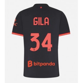 AC Milan Mario Gila #34 Tredje Kläder Dam 2026-27 Kortärmad